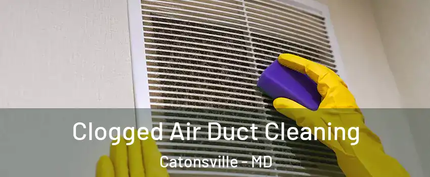  Clogged Air Duct Cleaning Catonsville - MD