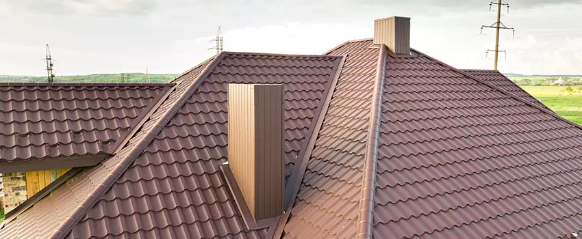 Residential Chimney Flashing Restoration in Catonsville, MD