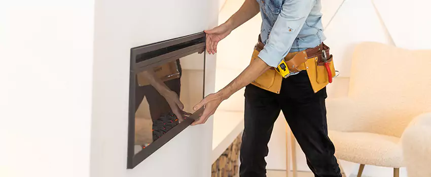 Metal Fireplace Installation in Catonsville, Maryland