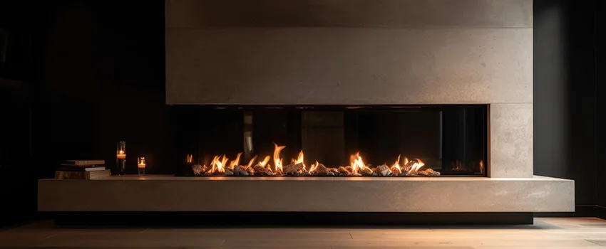Gas Fireplace Ember Bed Design Services in Catonsville, Maryland