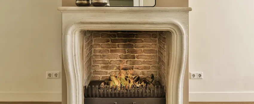 Vintage-style Fireplace Redesign in Catonsville, Maryland