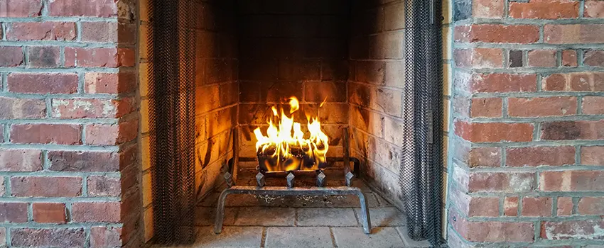 Repairing Damaged Fireplace Tiles in Catonsville, Maryland