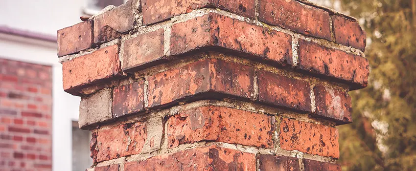 Cracked Chimney Bricks Repair Cost in Catonsville, Maryland