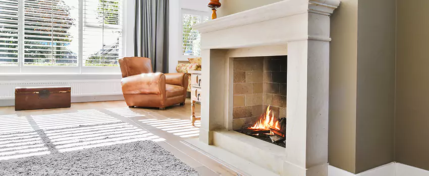 Vintage Fireplace Refacing in Catonsville, Maryland