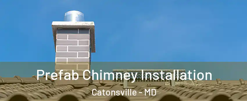  Prefab Chimney Installation Catonsville - MD