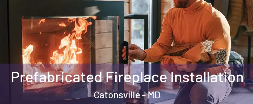  Prefabricated Fireplace Installation Catonsville - MD